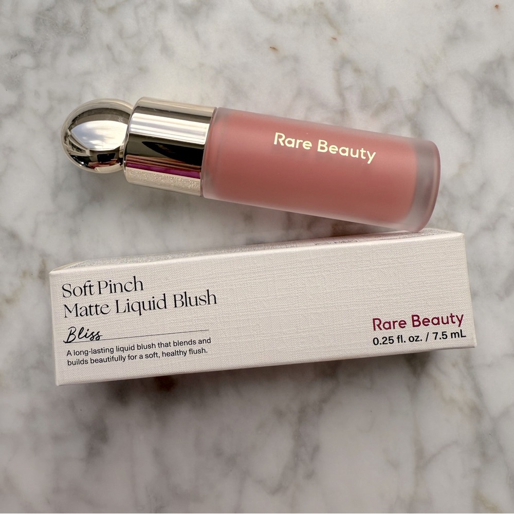 Brand new in box- Rare Beauty by Selena Gomez Soft Pinch Liquid Blush, Bliss